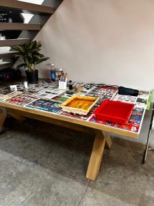 Application and Etching Station