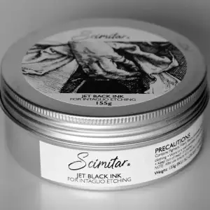 Scimitar Jet Black Intaglio Ink